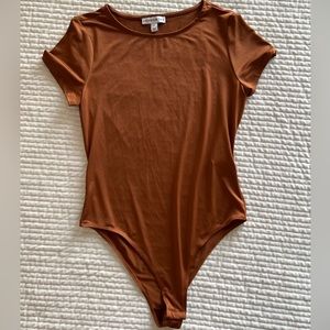 Copper Short Sleeve Bodysuit